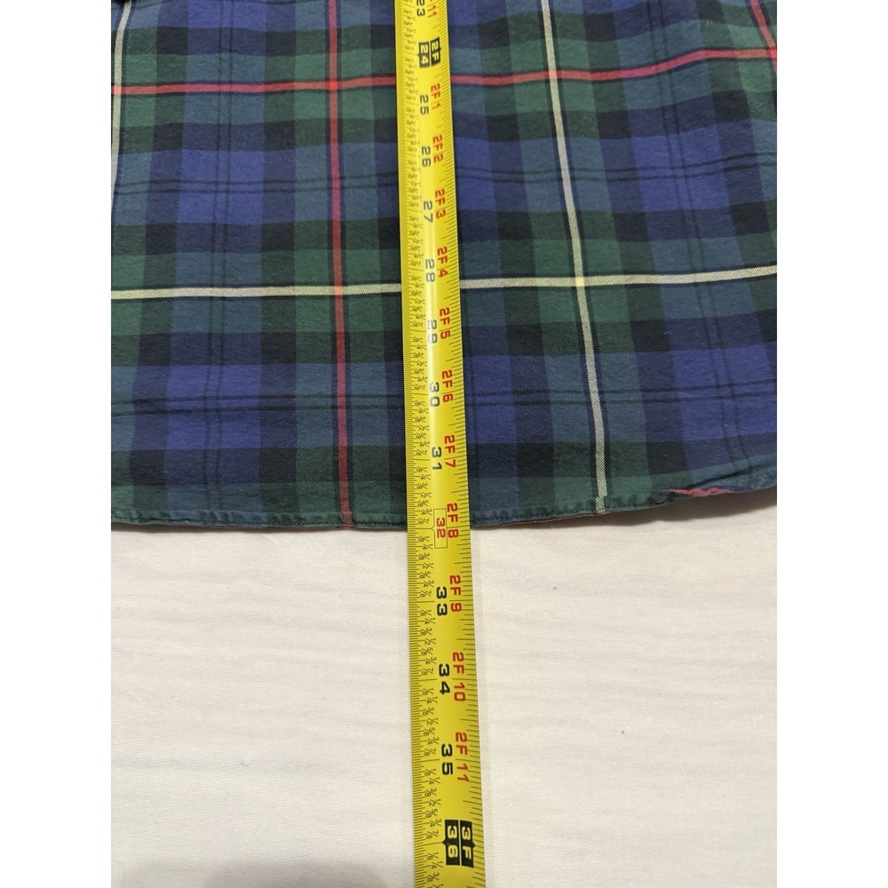 Polo Ralph Lauren Button Down Shirt in Multicolor Windowpane Check Plaid Size XL - Picture 8 of 8